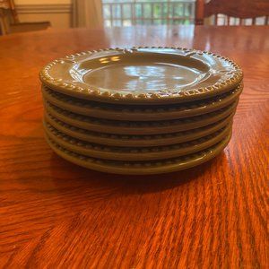 Set of 6 Sorrento Debby Segura Designs 6" Bread & Butter Plates